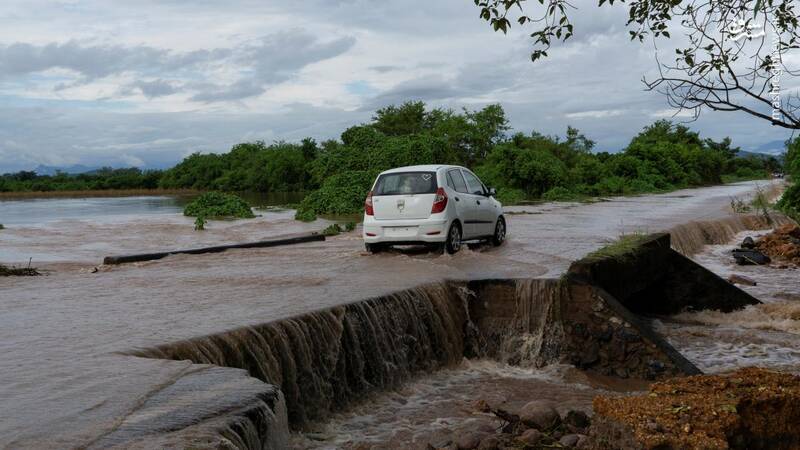 عکس/ طوفان اورلین به مکزیک رسید