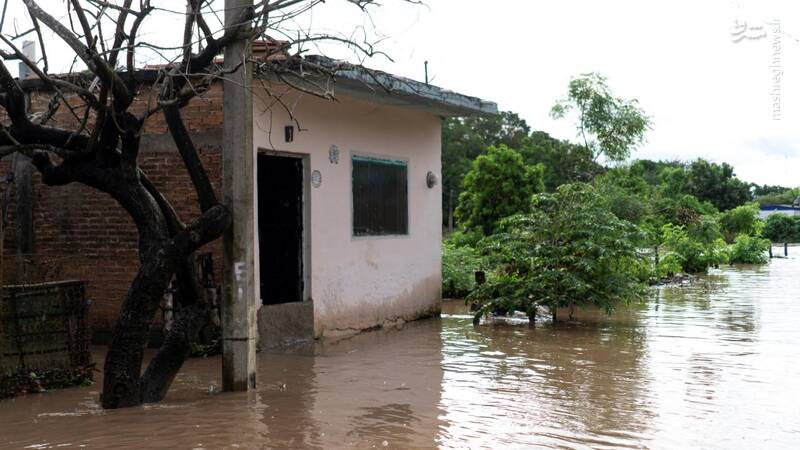 عکس/ طوفان اورلین به مکزیک رسید