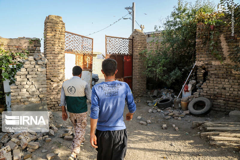 عکس/ خسارت زلزله ۵.۴ریشتری در «خوی»