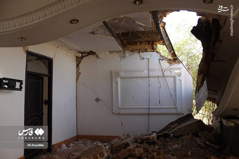 عکس/ خسارت زلزله ۵.۴ریشتری در «خوی»