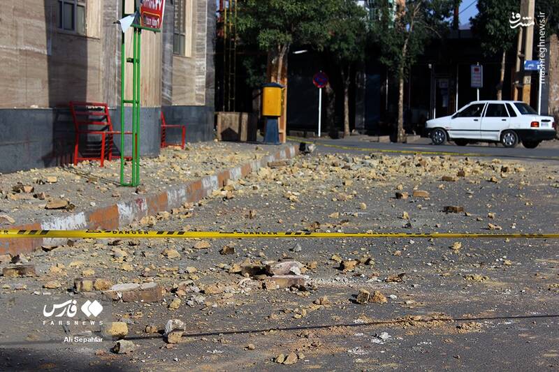 عکس/ خسارت زلزله ۵.۴ریشتری در «خوی»