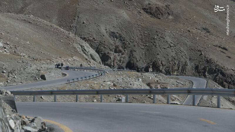 عکس/ یکی از خطرناکترین جادههای جهان