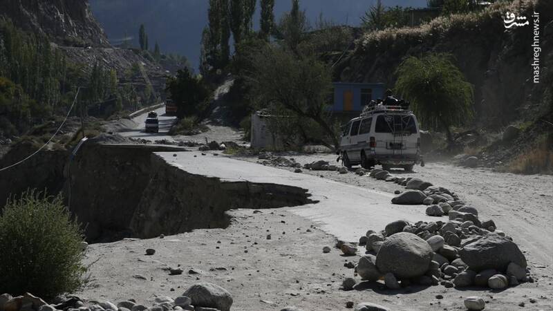 عکس/ یکی از خطرناکترین جادههای جهان