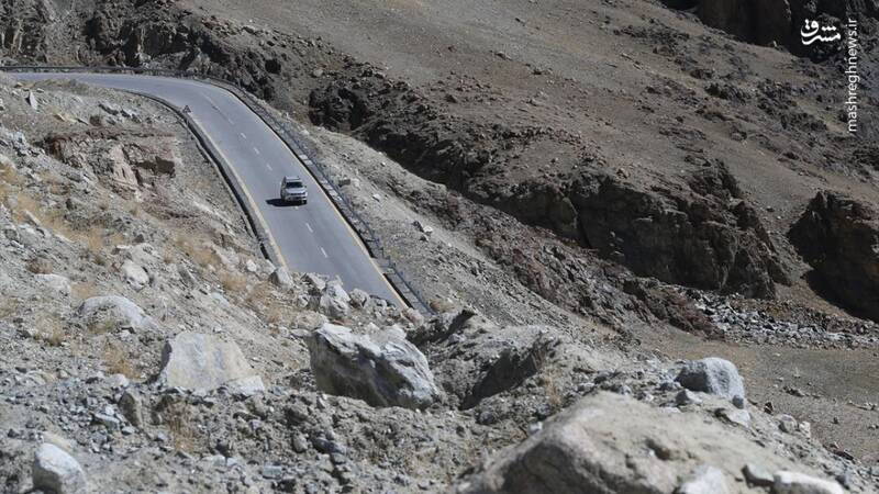 عکس/ یکی از خطرناکترین جادههای جهان