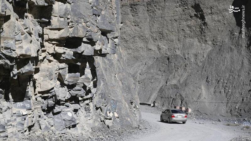 عکس/ یکی از خطرناکترین جادههای جهان