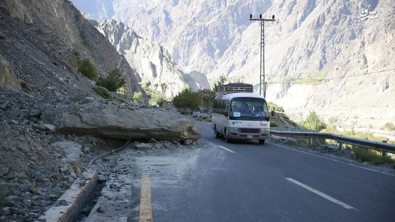 عکس/ یکی از خطرناکترین جادههای جهان