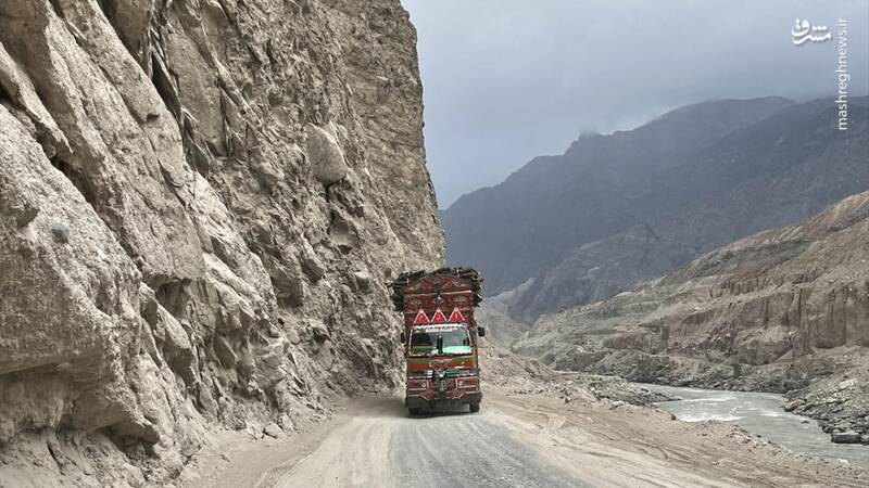 عکس/ یکی از خطرناکترین جادههای جهان