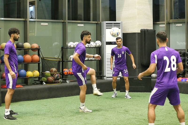 ساپینتو در تمرین تیم ملی حاضر شد +عکس