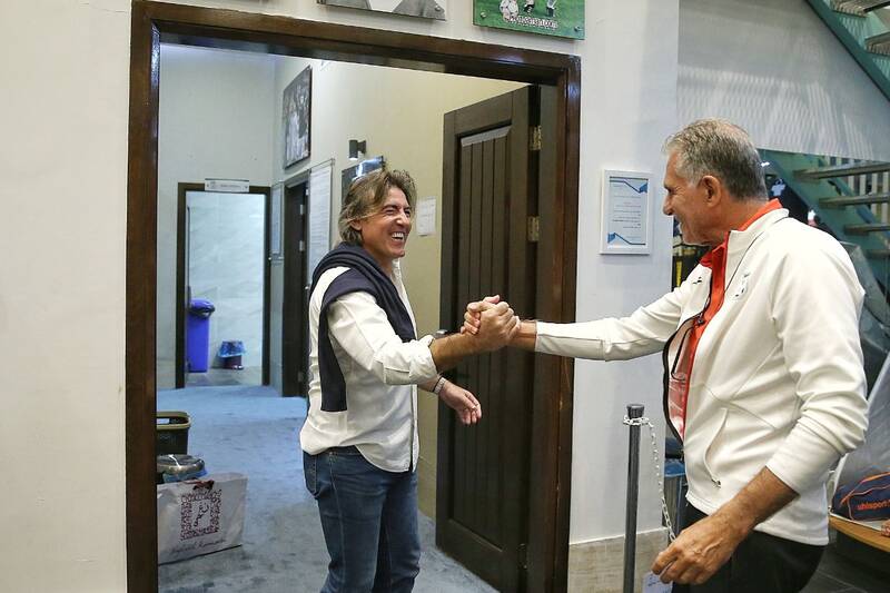 ساپینتو در تمرین تیم ملی حاضر شد +عکس