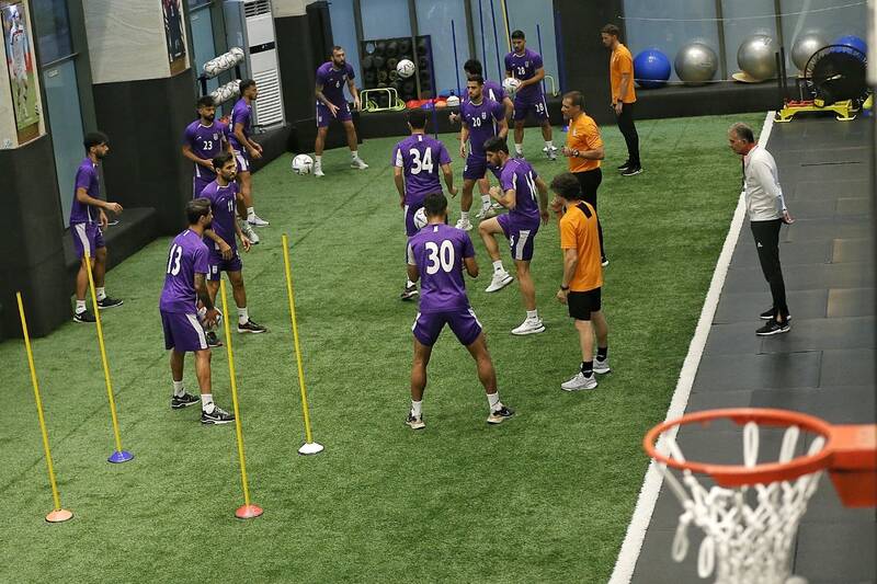 ساپینتو در تمرین تیم ملی حاضر شد +عکس