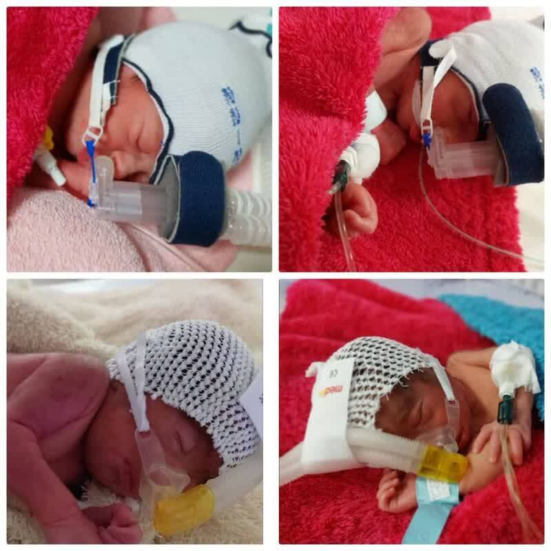 مادری در یزد پس از ۱۰ سال نازایی، چهار قلو به دنیا آورد +عکس