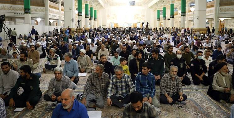 بزرگداشت شهید زاهدلویی در حرم حضرت معصومه(س) برگزار شد +عکس