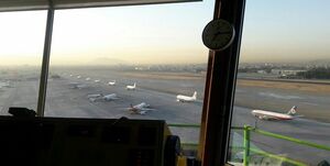 خزش هواپیمای MD تابان به سمت ابتدای باند مهرآباد با موتور خاموش/ باند باز شد