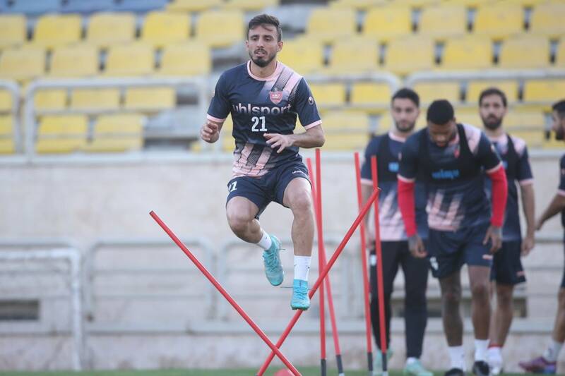 آخرین تمرین پرسپولیس پیش از دیدار با مس رفسنجان +عکس