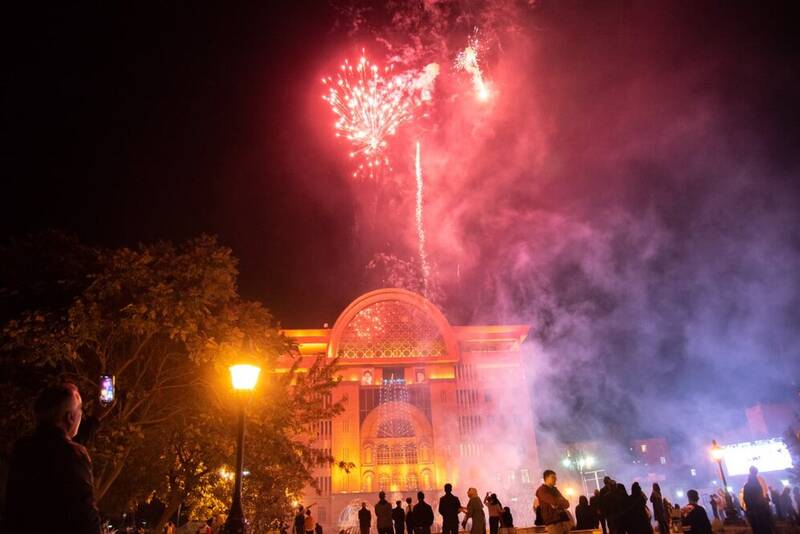 نورافشانی آسمان تبریز +عکس