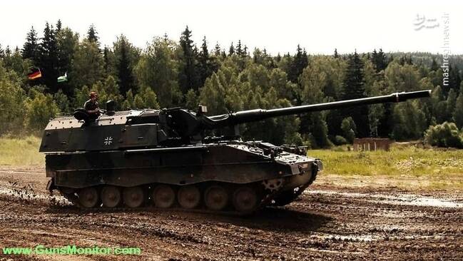 هویتزرهای آلمانی در اوکراین به علت شلیک زیاد فرسوده شده اند! +عکس