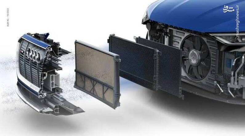 خودروی جدید آئودی هوا را پاکسازی میکند +عکس