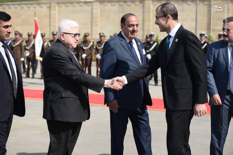 تحویل کاخ ریاستجمهوری عراق به عبداللطیف رشید+ عکس