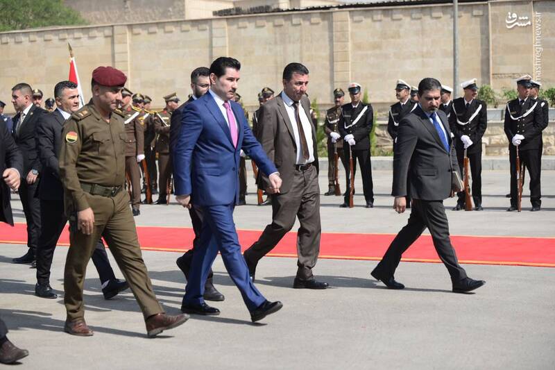 تحویل کاخ ریاستجمهوری عراق به عبداللطیف رشید+ عکس