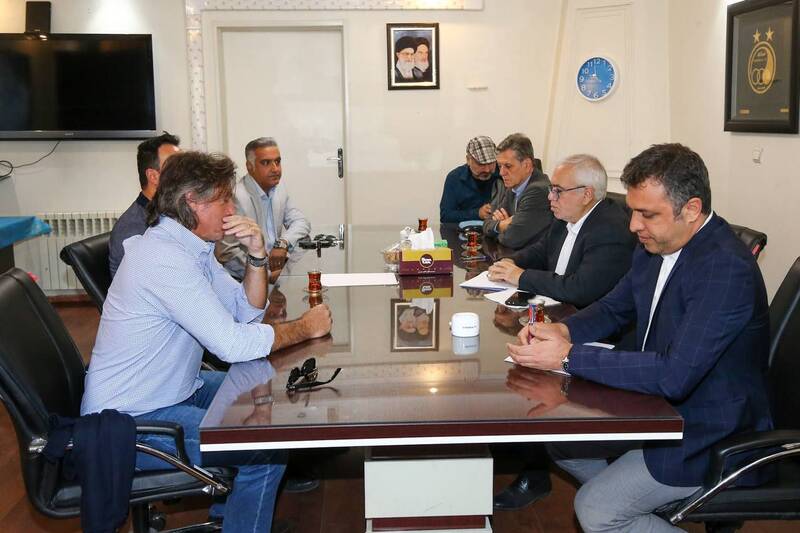 در جلسه مدیرعامل استقلال با ساپینتو چه گذشت؟ +عکس