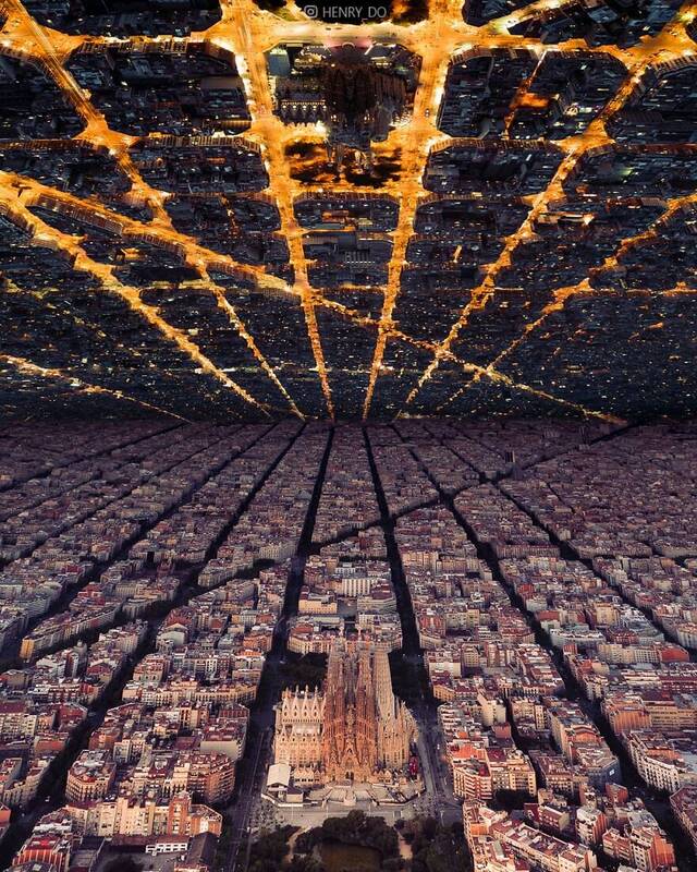 عکاسی هوایی از مناظر طبیعی