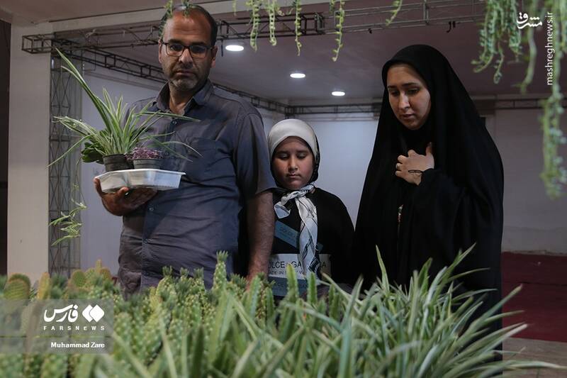 عکس/ نمایشگاه گل و گیاه یزد