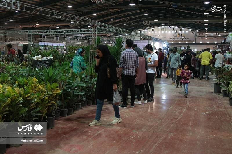 عکس/ نمایشگاه گل و گیاه یزد