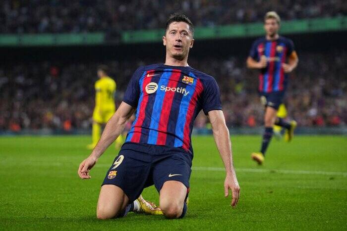 پیروزی بارسلونا با درخشش لواندوفسکی