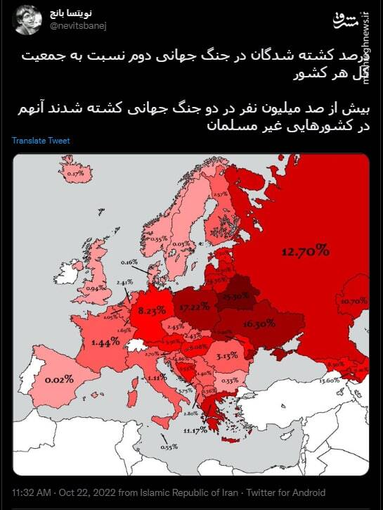فقط تو کشورهای مسلمان بکش بکشه؟!