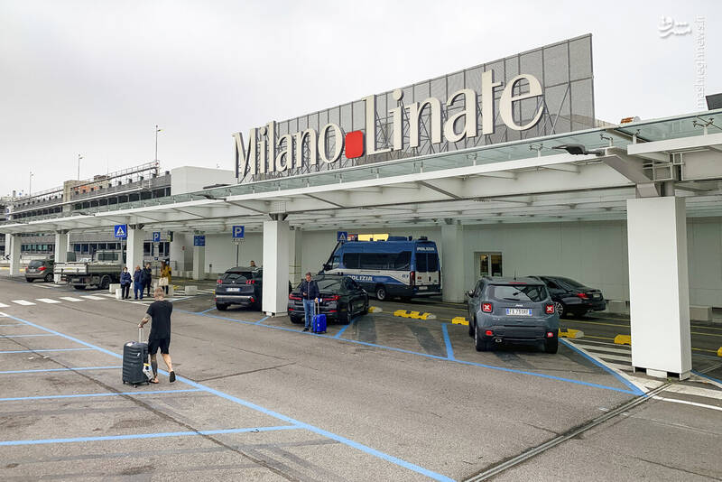 عکس/ سردرگمی مسافران در فرودگاه میلان