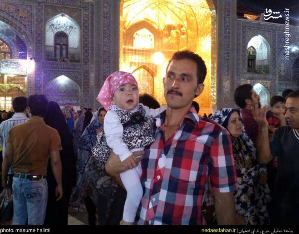 از نوزادی همه عاشقش بودند