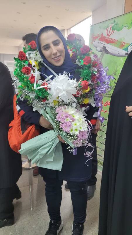 سیده الهام حسینی: حس افتخارآفرینی و بالا بردن پرچم ایران قابل وصف نیست/ میخواهم طلای جهانی را بگیرم