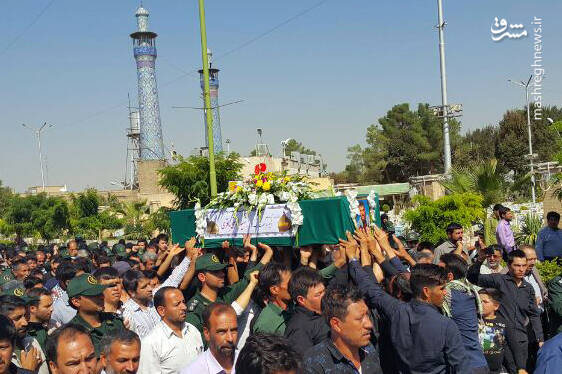 فرزند شهید چهار و نیم ساله به پدرش پیوست + عکس