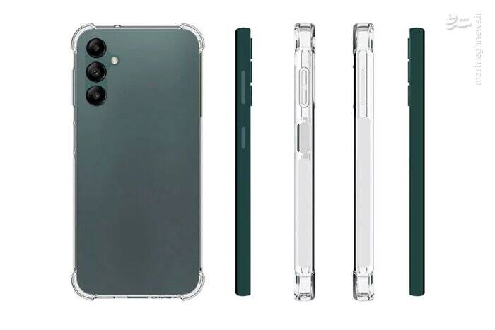رندرهای فاششده از گوشی گلکسی A۱۴ +عکس