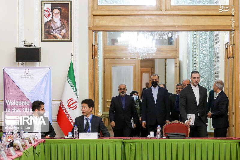 عکس/ دیدار اعضای اوآنا با وزیر امور خارجه