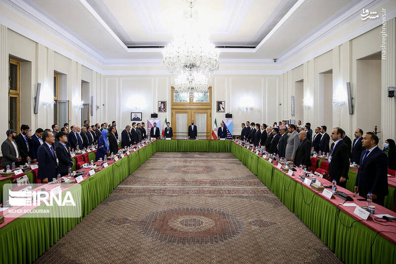 عکس/ دیدار اعضای اوآنا با وزیر امور خارجه