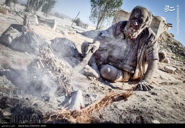 عمو حاجی؛ مرد حمام گریز درگذشت +عکس