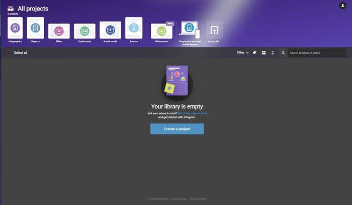 Infogram برنامهای ساده برای تصویرسازیهای جذاب