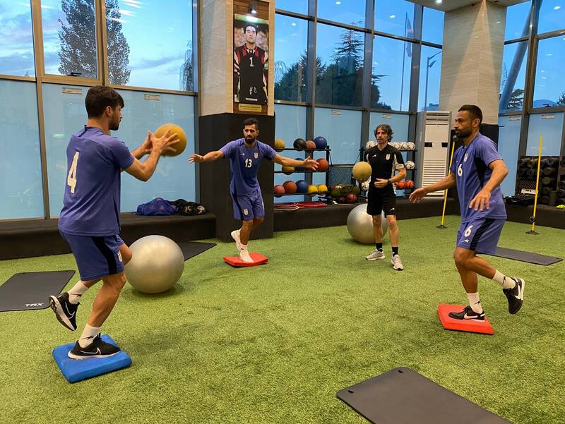 ادامه تمرینات سه ملیپوش فوتبال در «پک» +عکس