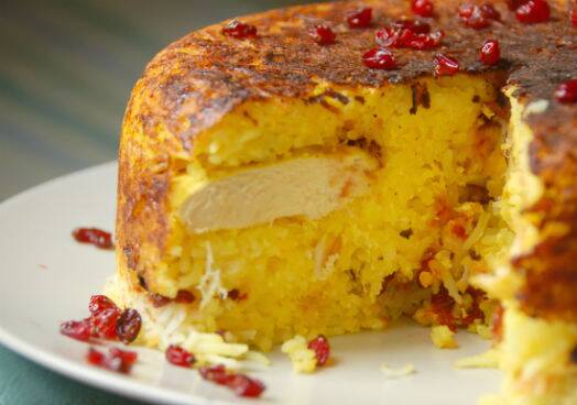 تاریخچه ته دیگ، خوراکی محوب ایرانی ها