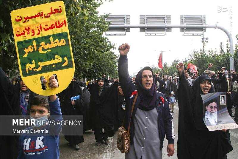 خروش سراسری مردم ایران اسلامی در محکومیت اغتشاشات اخیر و اقدام تروریستی شیراز خروش سراسری مردم ایران اسلامی در محکومیت اغتشاشات اخیر و اقدام تروریستی شیراز