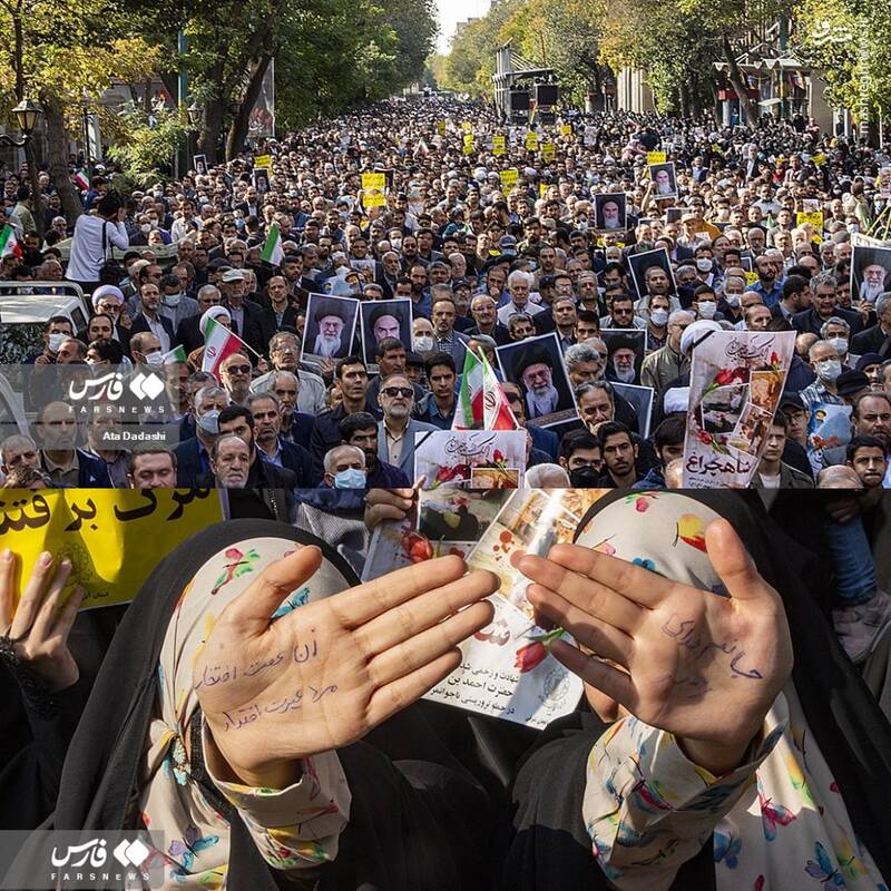 راهپیمایی تبریزیها در محکومیت حادثه تروریستی شیراز راهپیمایی تبریزیها در محکومیت حادثه تروریستی شیراز