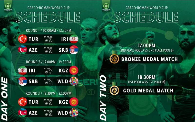 کشتی گیران ایران حریفان خود در باکو را شناختند