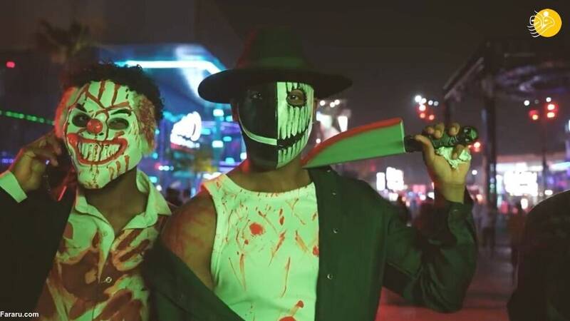 متفاوتترین تصاویر جشن هالووین در عربستان! +فیلم