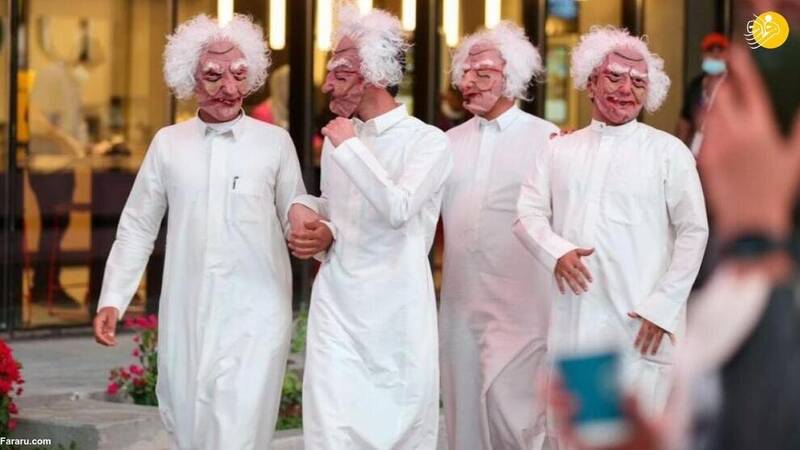 متفاوتترین تصاویر جشن هالووین در عربستان! +فیلم