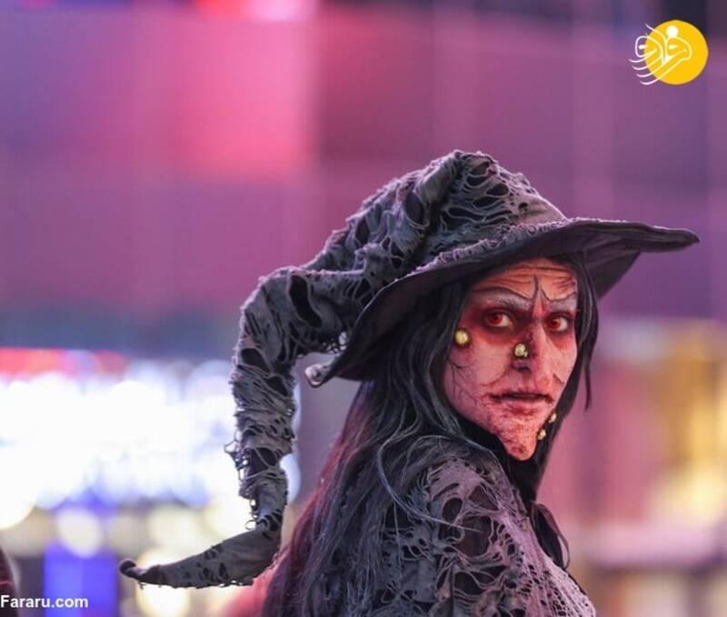 متفاوتترین تصاویر جشن هالووین در عربستان! +فیلم