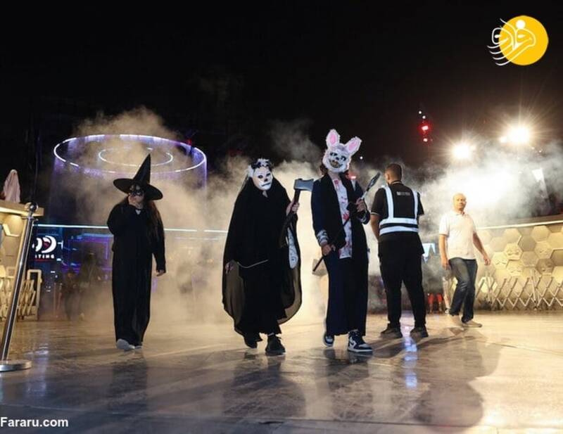 متفاوتترین تصاویر جشن هالووین در عربستان! +فیلم