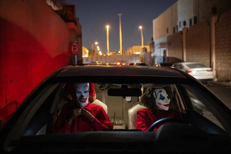 متفاوتترین تصاویر جشن هالووین در عربستان! +فیلم