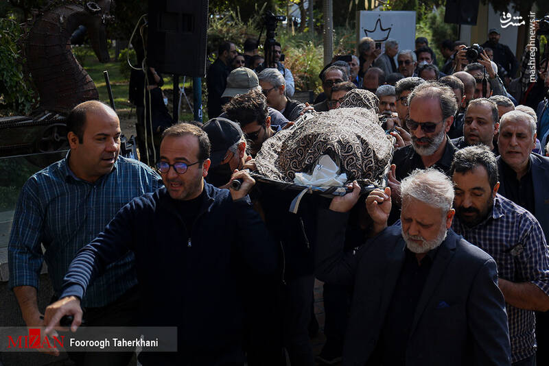 عکس/ تشییع پیکر مرحوم جلال مقامی