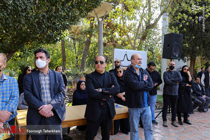 عکس/ تشییع پیکر مرحوم جلال مقامی